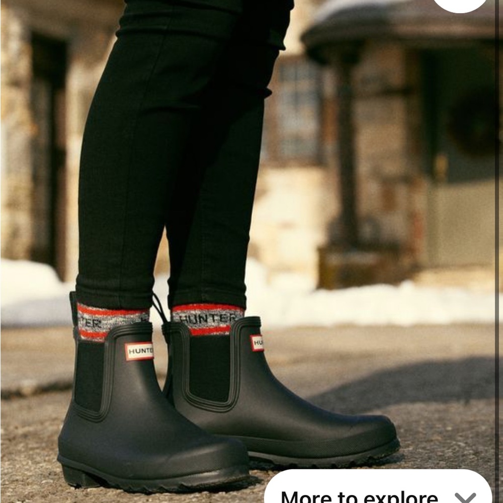 Hunter Refine Slim Rain Boot - image 1